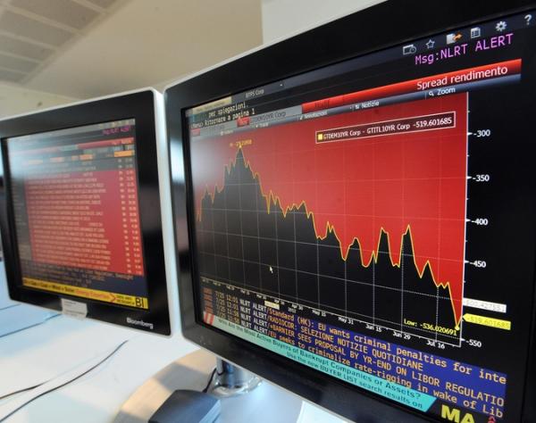 © Ansa. Spread Btp/Bund apre stabile a 164 punti