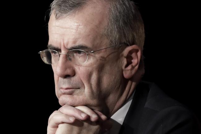 © Bloomberg. Francois Villeroy de Galhau, governor of the Bank of France, speaks at the Paris Europlace International Financial Forum in Tokyo, Japan.