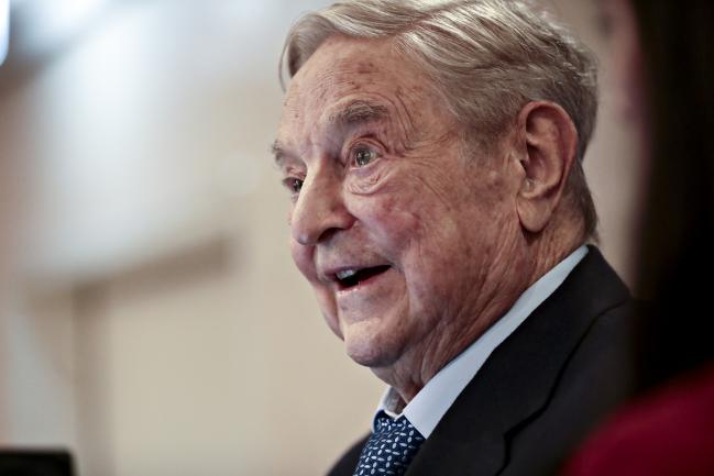 © Bloomberg. George Soros Photographer: Simon Dawson/Bloomberg