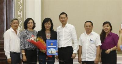 Bà Trần Mai Phương làm phó giám đốc Sở Tài chính TP.HCM