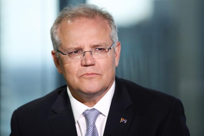 © Bloomberg. Scott Morrison 