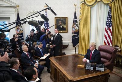 Ông Trump: Thỏa thuận thương mại phụ thuộc vào cuộc gặp gỡ Trump-Tập