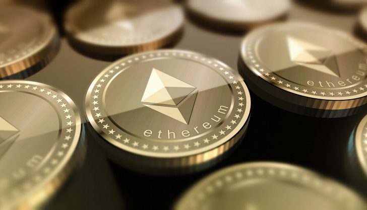 Ethereum valoriza com grande movimento em sua blockchain