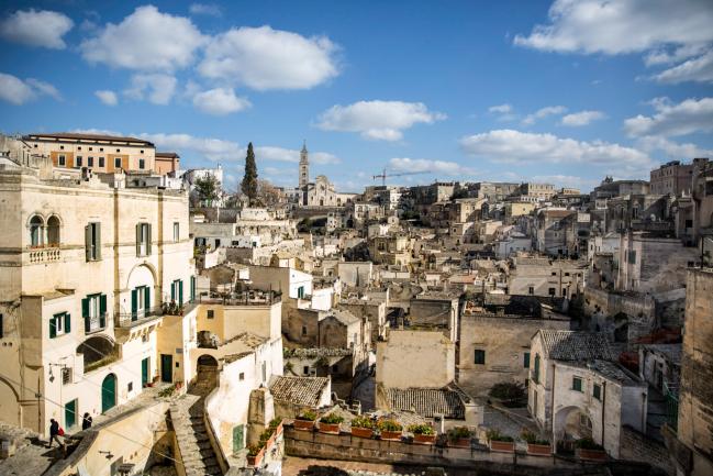 © Bloomberg. The old town center stands in Matera, Italy, on Thursday, Feb. 15, 2018. Photographer: Francesca Volpi/Bloomberg