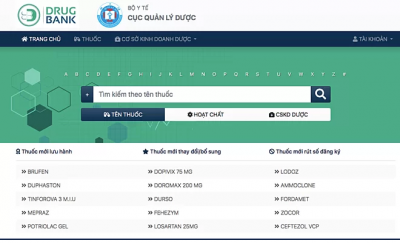 Ngân hàng dữ liệu tra cứu thuốc đầu tiên ở Việt Nam