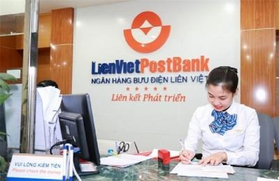 LienVietPostBank: Lãi ròng quý 1/2019 suýt soát cùng kỳ, tỷ lệ nợ xấu giảm xuống còn 1.36%
