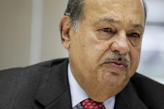 © Bloomberg. Carlos Slim 