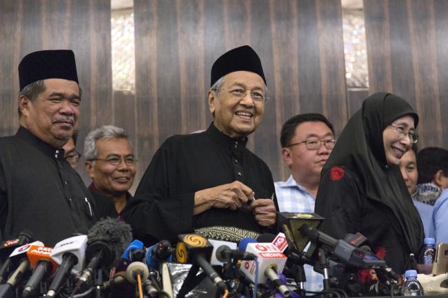 © Bloomberg. Mahathir Mohamad on May 10. Photographer: Ore Huiying/Bloomberg 