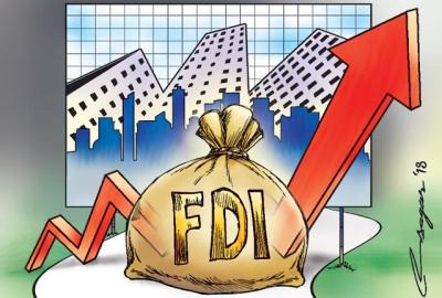 Gần hết 2 tháng, vốn FDI đăng ký mới tăng 76% so với cùng kỳ