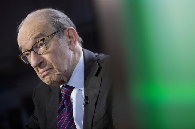 © Bloomberg. Alan Greenspan Photographer: Andrew Harrer