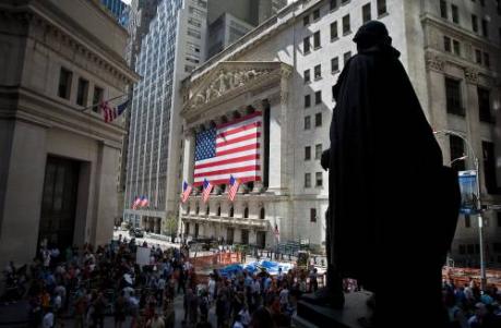 Tech krijgt klappen op rood Wall Street