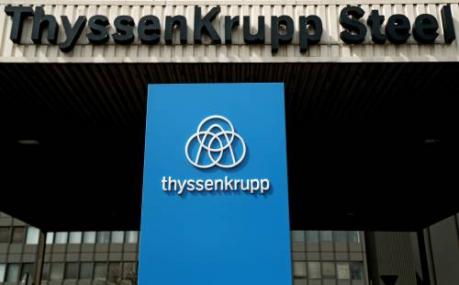 Daling resultaat bij ThyssenKrupp