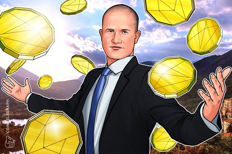 Brian Armstrong: la custodia de Coinbase tiene USD 1 mil millones de criptos bajo administración