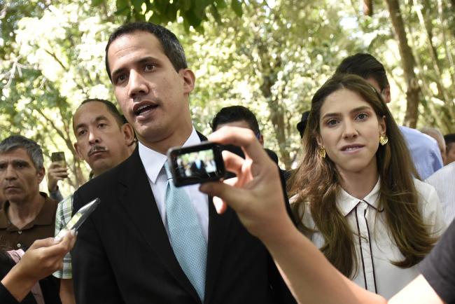 © Bloomberg. Juan Guaido Photographer: Carlos Becerra/Bloomberg