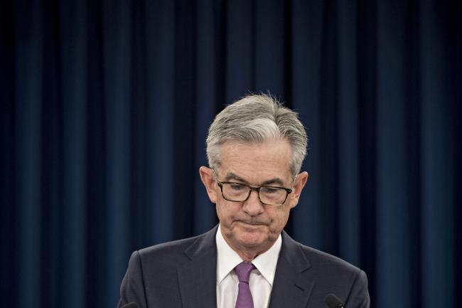 © Bloomberg. Jerome Powell, chairman of the U.S. Federal Reserve, pauses while speaking during a news conference following a Federal Open Market Committee (FOMC) meeting in Washington, D.C., U.S., on Wednesday, June 19, 2019. The Federal Reserve indicated a readiness to cut interest rates for the first time in more than a decade to sustain a near-record U.S. economic expansion, citing uncertainties in their outlook. Photographer: Andrew Harrer/Bloomberg