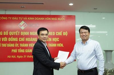 Ông Nguyễn Chí Thành được bổ nhiệm làm Tổng Giám đốc SCIC