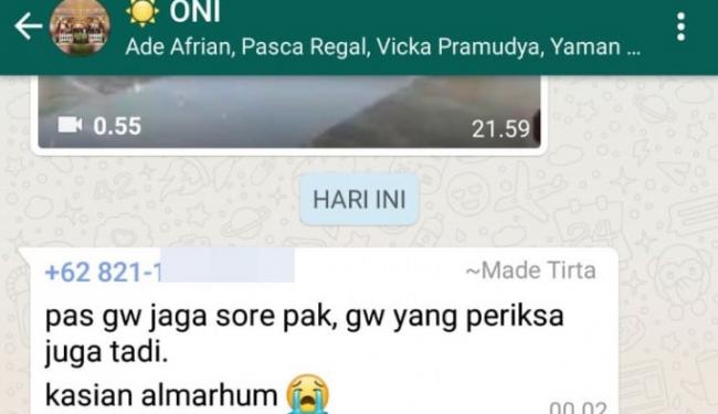 Beredar Pesan Wa Petugas Yang Lihat Korban Bunuh Diri Di Pim