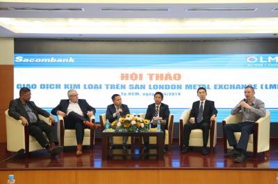 Sacombank tổ chức hội thảo giao dịch kim loại trên sàn LME