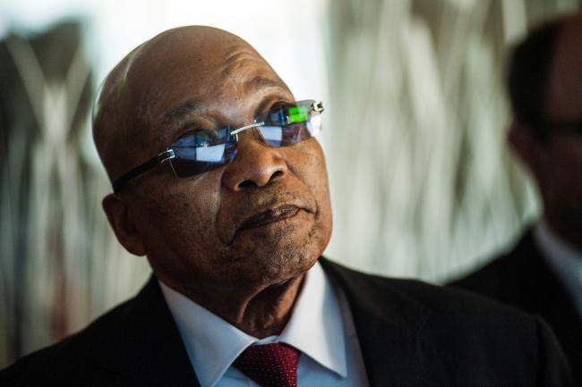 © Bloomberg. Jacob Zuma, South Africa's president, visits the headquarters of Eskom Holdings SOC Ltd. at Megawatt Park in Johannesburg, South Africa. Photographer: Waldo Swiegers/Bloomberg