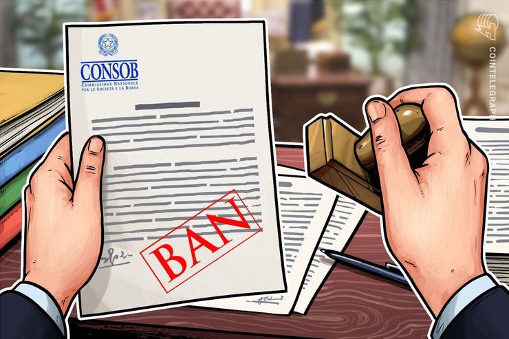 Italian Financial Regulator Issues Cease and Desist Order to Crypto-Related Project