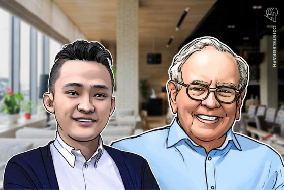 Tron Founder Justin Sun Finally Met With Warren Buffett for Charity Lunch