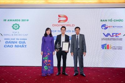 Digiworld lần thứ 3 liên tiếp nhận giải doanh nghiệp có hoạt động quan hệ nhà đầu tư tốt nhất