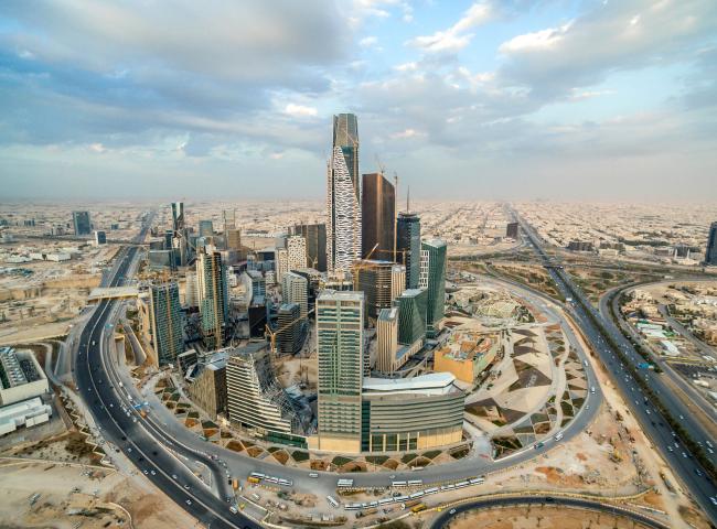 © Bloomberg. Skyscrapers stand in the King Abdullah financial district in Riyadh, Saudi Arabia, on Saturday, Jan. 9, 2016. Photographer: Waseem Obaidi/Bloomberg