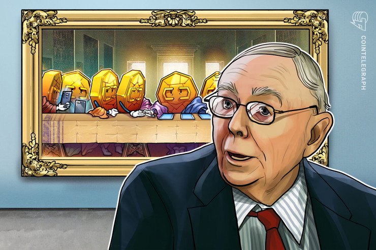 Charlie Munger: Inversionistas de Bitcoin 'Celebran la vida y obra de Judas Iscariote''.