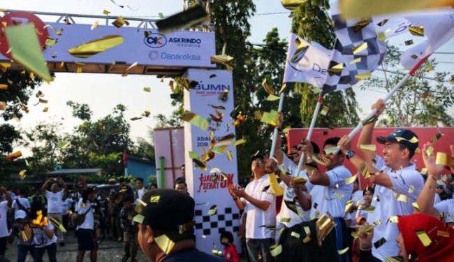 2.500 Masyarakat Ikut Gerak Jalan Sehat Askrindo-Danareksa di Kuala Kapuas