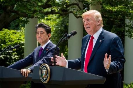 'Trump klaagt niet meer over valuta Japan'