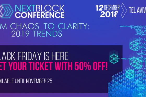  NEXT BLOCK Announces Big Black Friday Sale, Grab your Tickets at a 50% Discount 