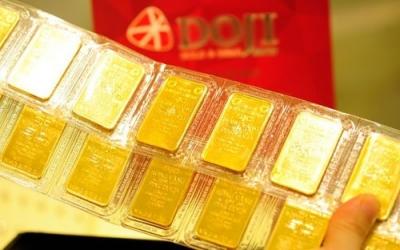 Giá vàng SJC mất mốc 39 triệu đồng