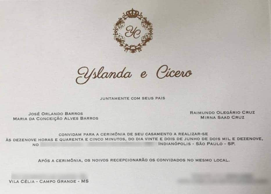 Investigado em caso da Minerworld terá casamento de luxo