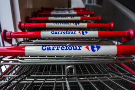 Franse boodschappen van Carrefour via Google