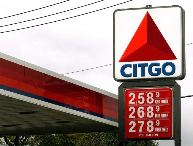 © Bloomberg. Citgo gas station 