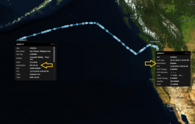 Tàu chở đậu nành Mỹ chuyển hướng từ Trung Quốc sang Việt Nam
