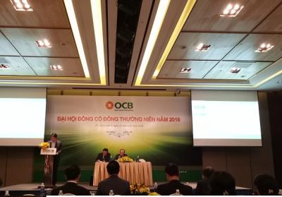 ĐHĐCĐ OCB: Nhiều mục tiêu tham vọng trong năm 2018, dự kiến lên HOSE vào cuối quý 3