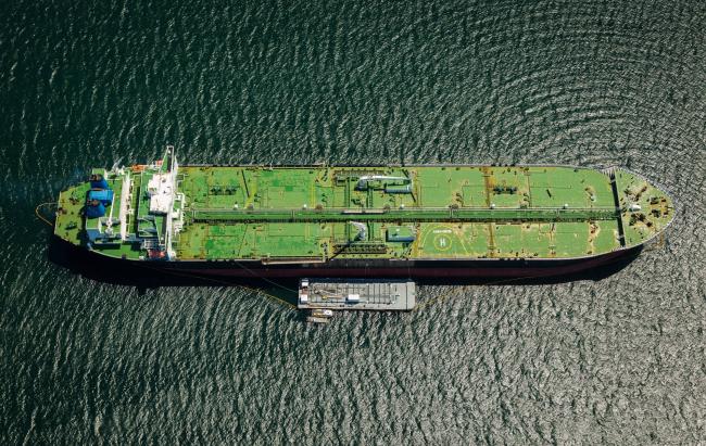 © Bloomberg. The Alaskan Frontier oil tanker takes on fuel at an outside anchorage in this aerial photograph taken near the Port of Los Angeles in Los Angeles, California, U.S., on Thursday, April 19, 2018. Senior trade officials from the U.S., Canada and Mexico will meet again in Washington in an intensified push to reach a Nafta agreement in the next few weeks. Talks will pick up on Tuesday, after cabinet-level members vowed on Friday to keep up the momentum following consultations with their technical teams over the weekend. 