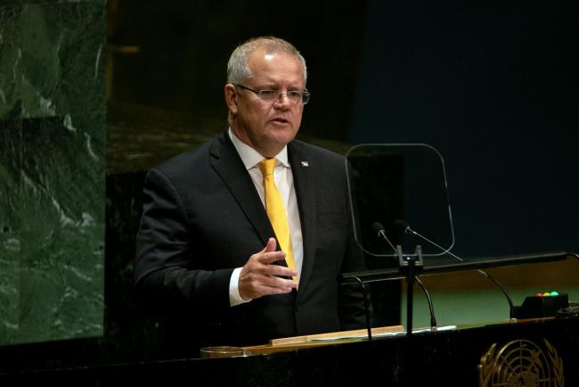 Morrison Defends Australia Surplus Goal Amid Long-Term Headwinds
