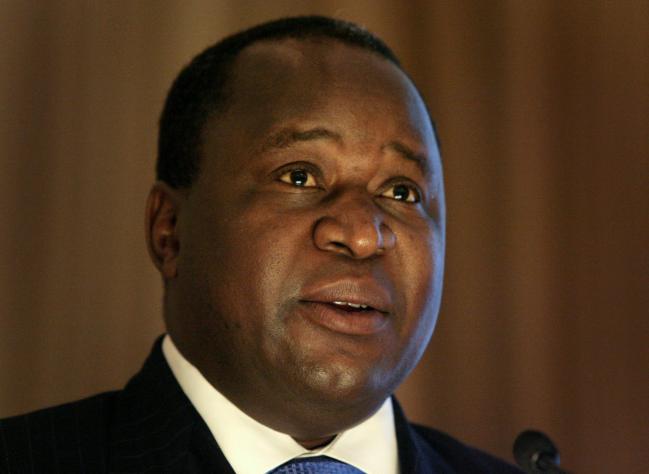 © Bloomberg. Tito Mboweni Photographer: Goh Seng Chong/Bloomberg