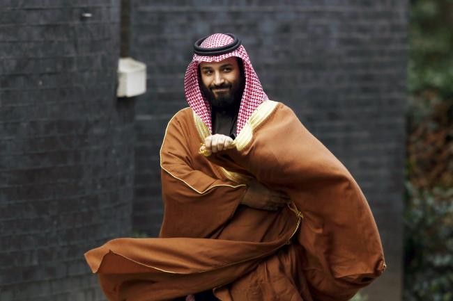 © Bloomberg. The crown prince, widely known as MBS, in London last year. Photographer: Luke MacGregor/Bloomberg
