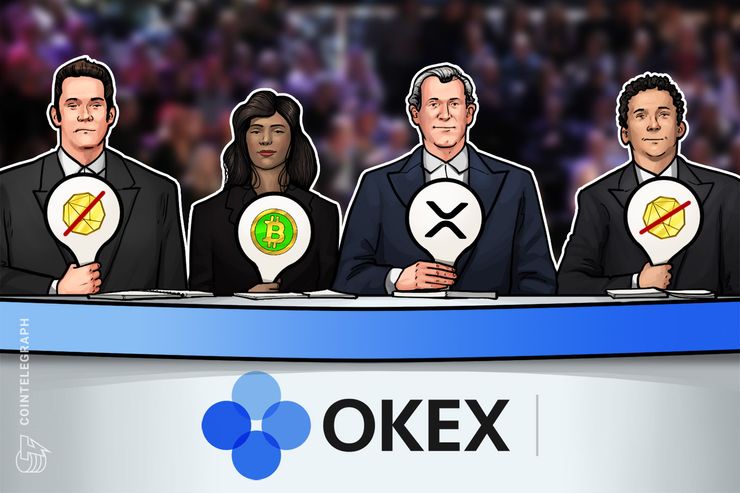 Terceira maior exchange OKEx lista fluxo de Ripple e Bitcoin Cash na plataforma cliente-a-cliente
