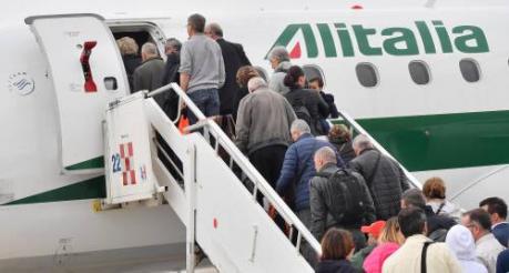 'Lufthansa en Delta azen op Alitalia'