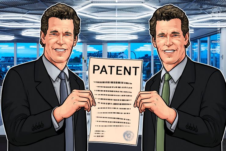 شركة التوأمين وينكلفوس تُقدِّم طلب براءة اختراع جديدًا لتخزين الأصول الرقمية بشكلٍ آمن