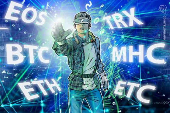 Top 5 Crypto Performers Overview: BTC, EOS, METAHASH, ETH, TRX, ETC