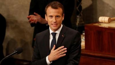 Tổng thống Pháp ngầm chỉ trích ông Trump trước Quốc hội Mỹ
