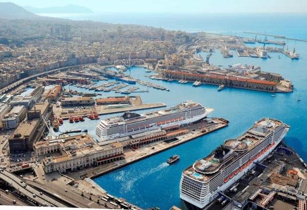 © Ansa. Genova capitale agenti marittimi in 2020