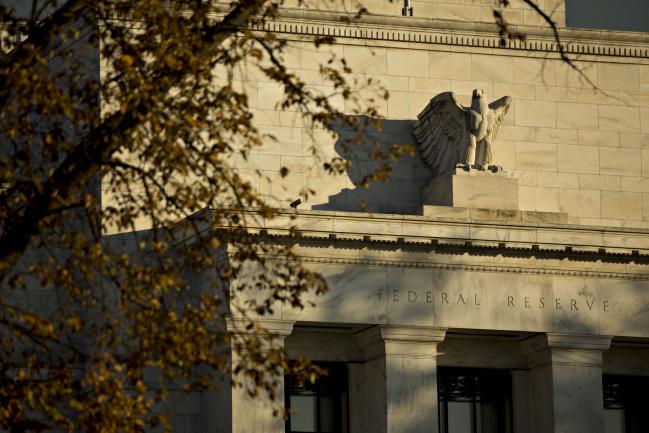 © Bloomberg. An eagle sculpture stands on the facade of the Marriner S. Eccles Federal Reserve building in Washington, D.C., U.S., on Friday, Nov. 18, 2016. Federal Reserve Chair Janet Yellen told lawmakers on Thursday that she intends to stay in the job until her term expires in January 2018 while extolling the virtues of the Fed's independence from political interference.