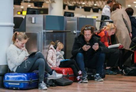 150 vluchten geschrapt door staking Zaventem