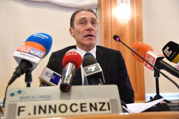 Carige: Innocenzi, oggi la banca rinasce